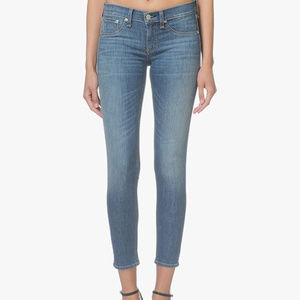 Rag and Bone Rae Capri Blue Jeans Womens Size 31